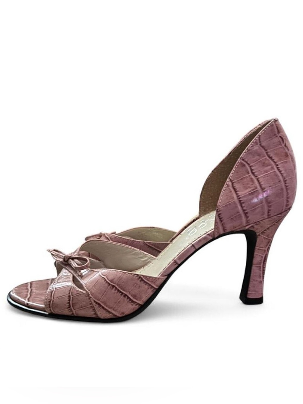 Franco Sarto Pink Heels with Bow Details